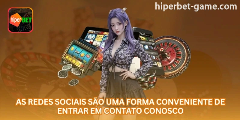 Ilustração do tema: Canais de mensagem e redes sociais usados para falar com a hiperbet; para orientar o usuário brasileiro