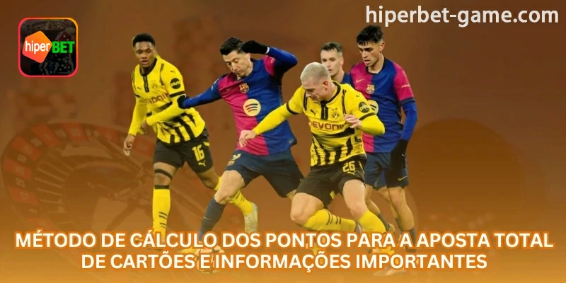 Exemplo visual: O método de cálculo dos cartões deve ser conferido antes da aposta, pois cada plataforma pode ter regras próprias; para orientar a análise do usuário