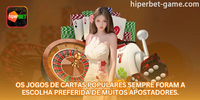 Imagem explicativa: Jogos de cartas online como opção popular para jogadores da hiperbet; para orientar o usuário brasileiro